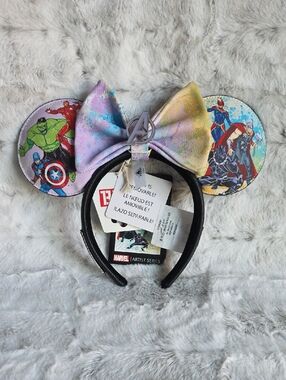 Loungefly Marvel Avengers Ears Headband - Purple, Yellow, Blue